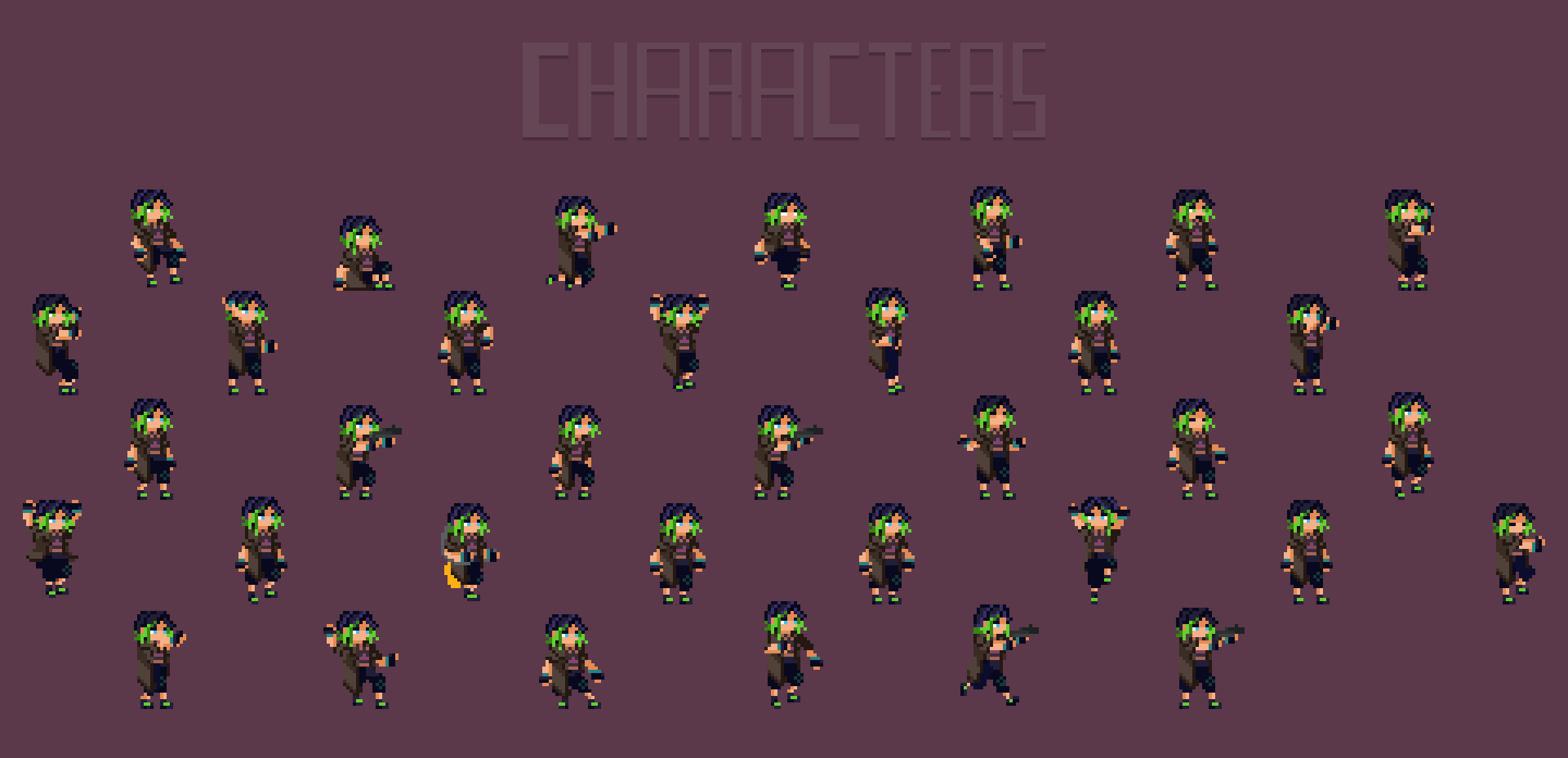 Creating characters!